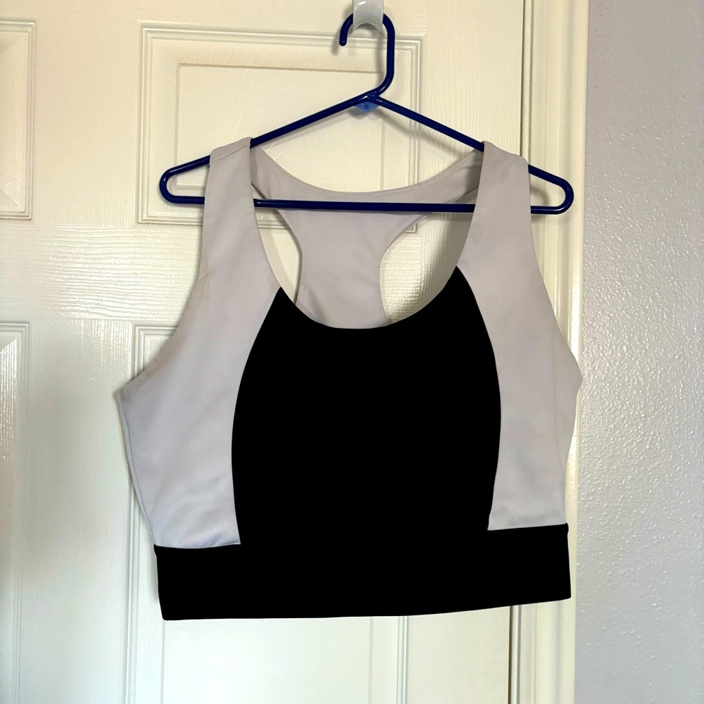Fabletic sports bra XXL black white